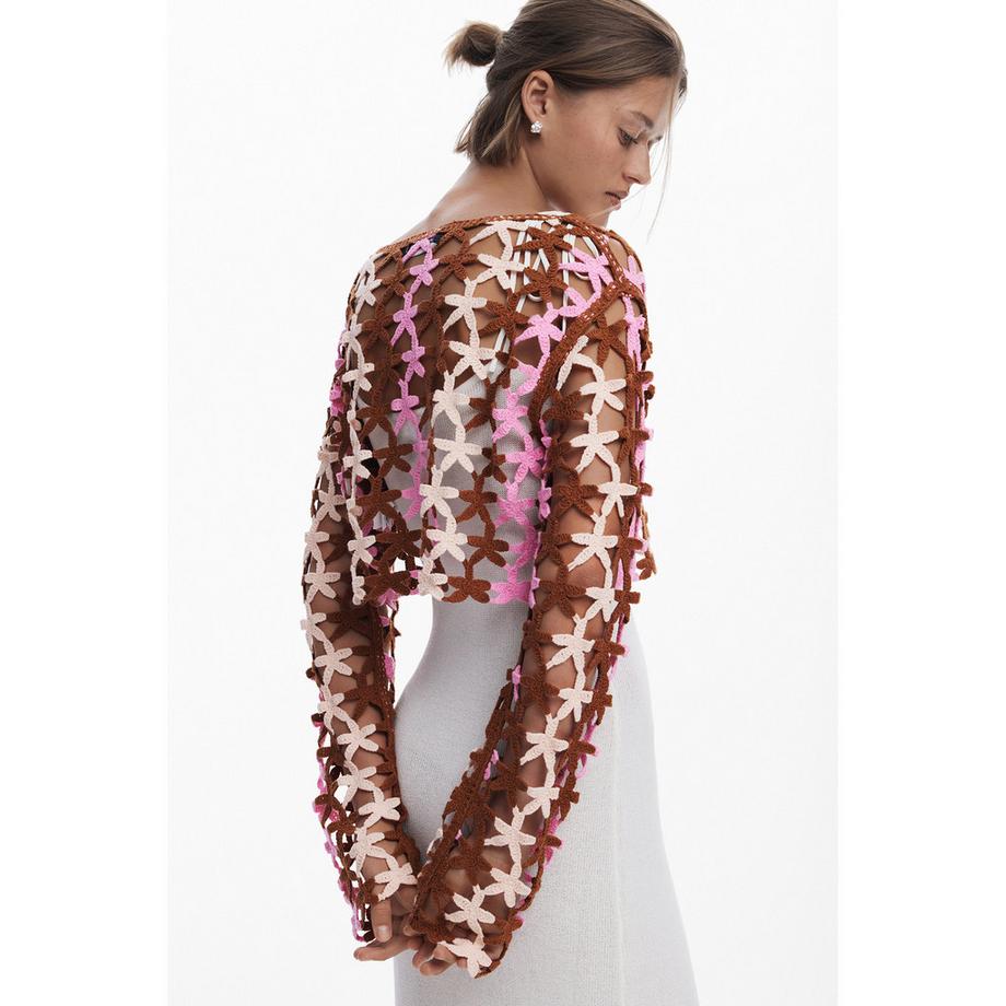 Desigual Häkelkleid  