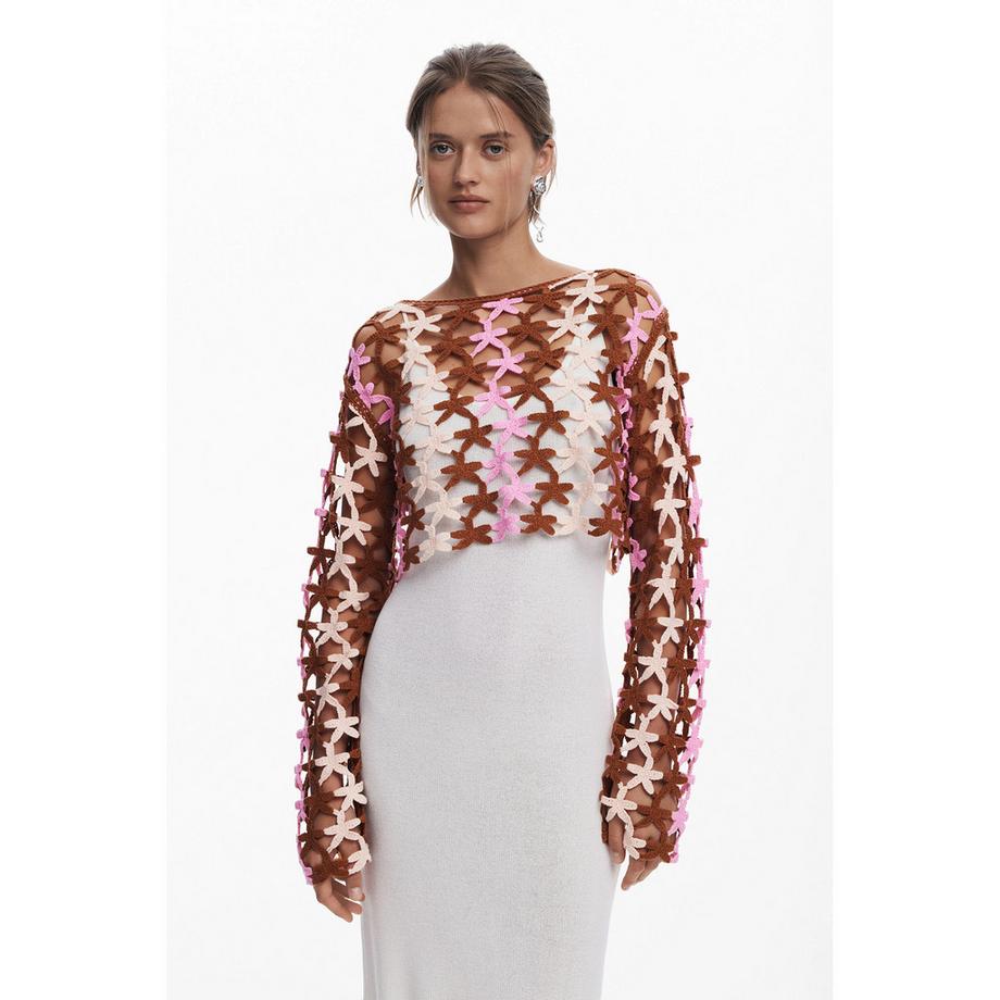 Desigual Häkelkleid  