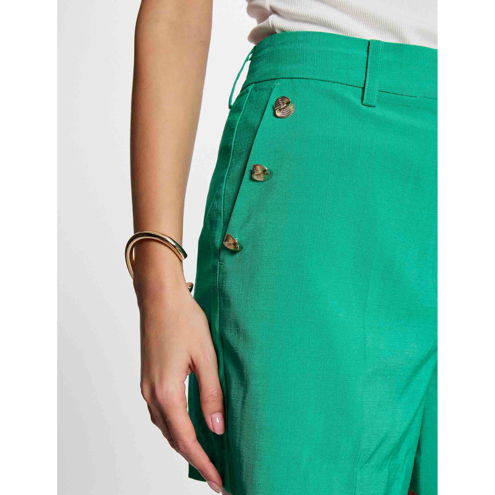 MORGAN Short avec boutons décoratifs  