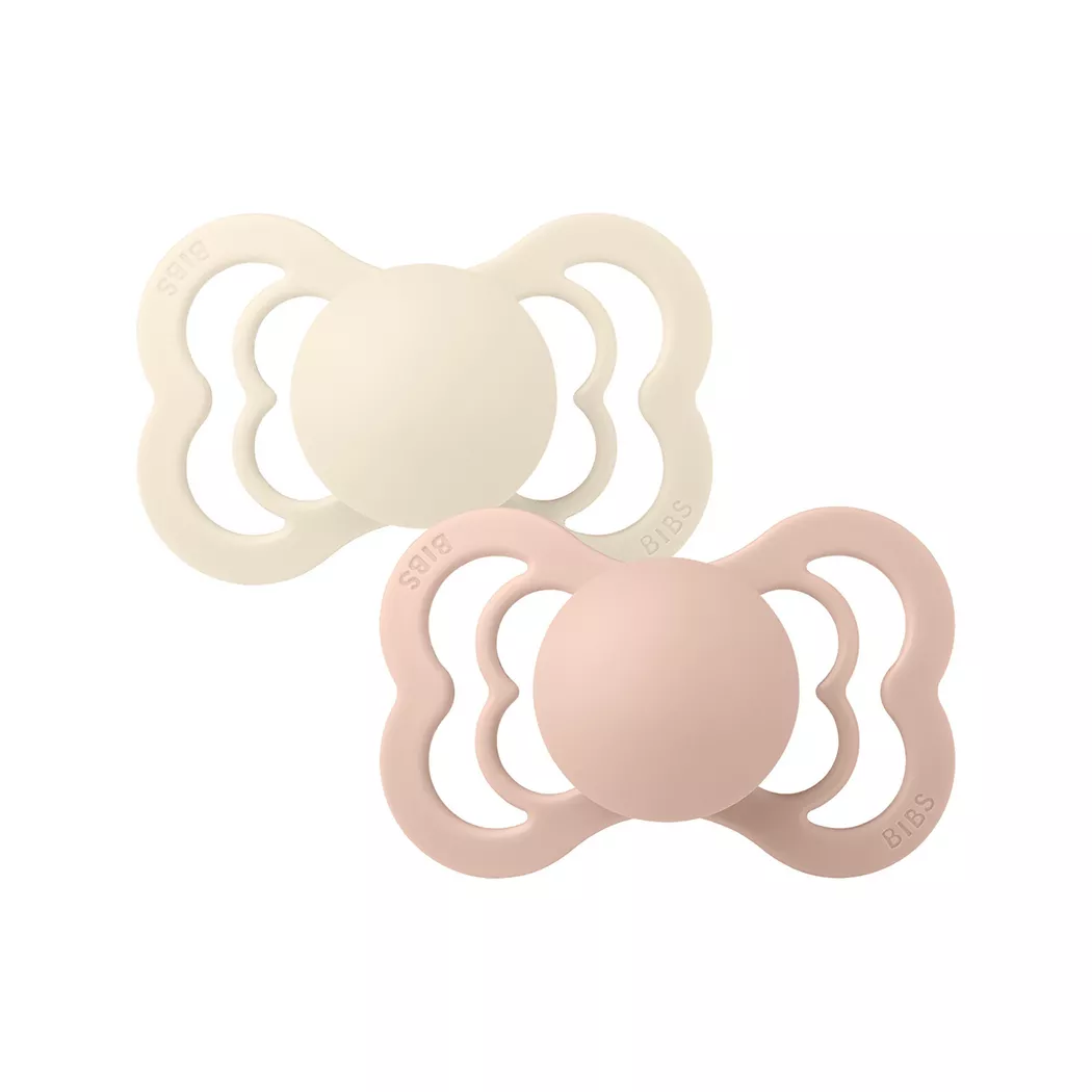 BIBS Boheme Latex Woodchuck/Blush 2 pak - Flere størrelser 8