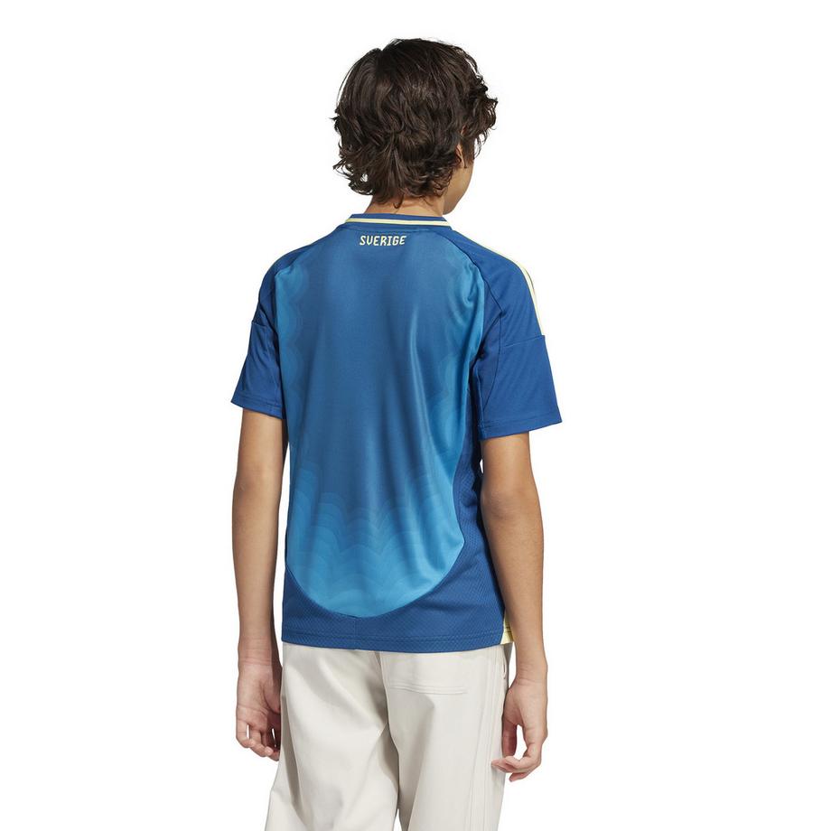 adidas Kids Schweden Away Fussball Trikot 