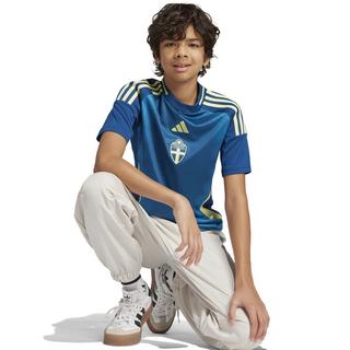 adidas Kids Schweden Away Fussball Trikot 