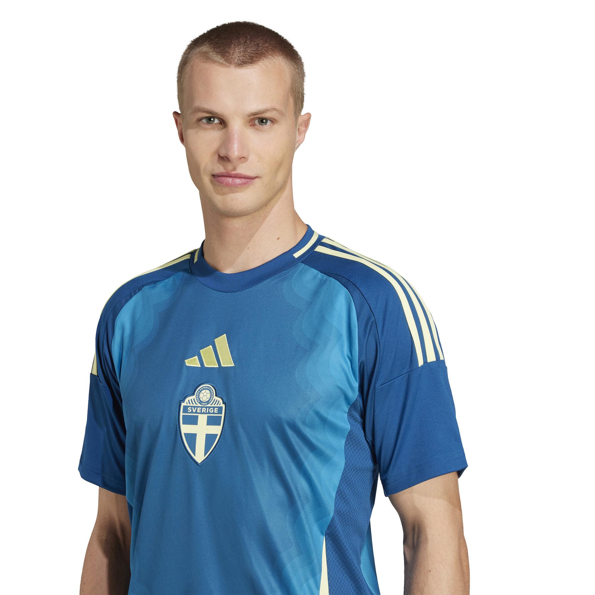 adidas M Schweden Away Fussball Trikot 