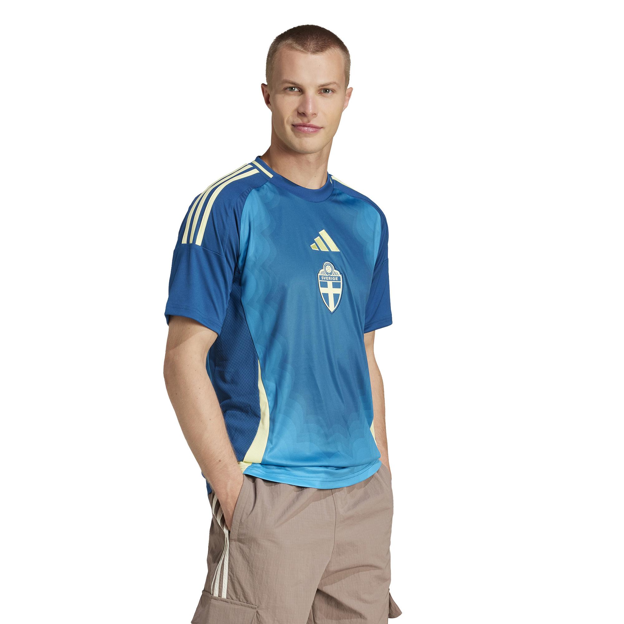 adidas M Schweden Away Fussball Trikot 