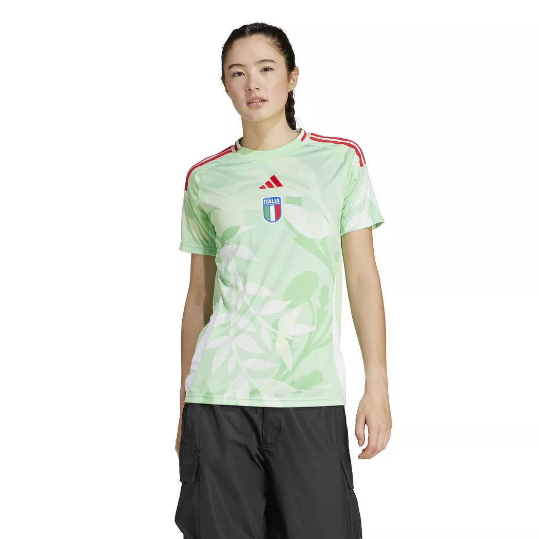 adidas - Maglietta da calciatore, W Italien Away, L, Verde
