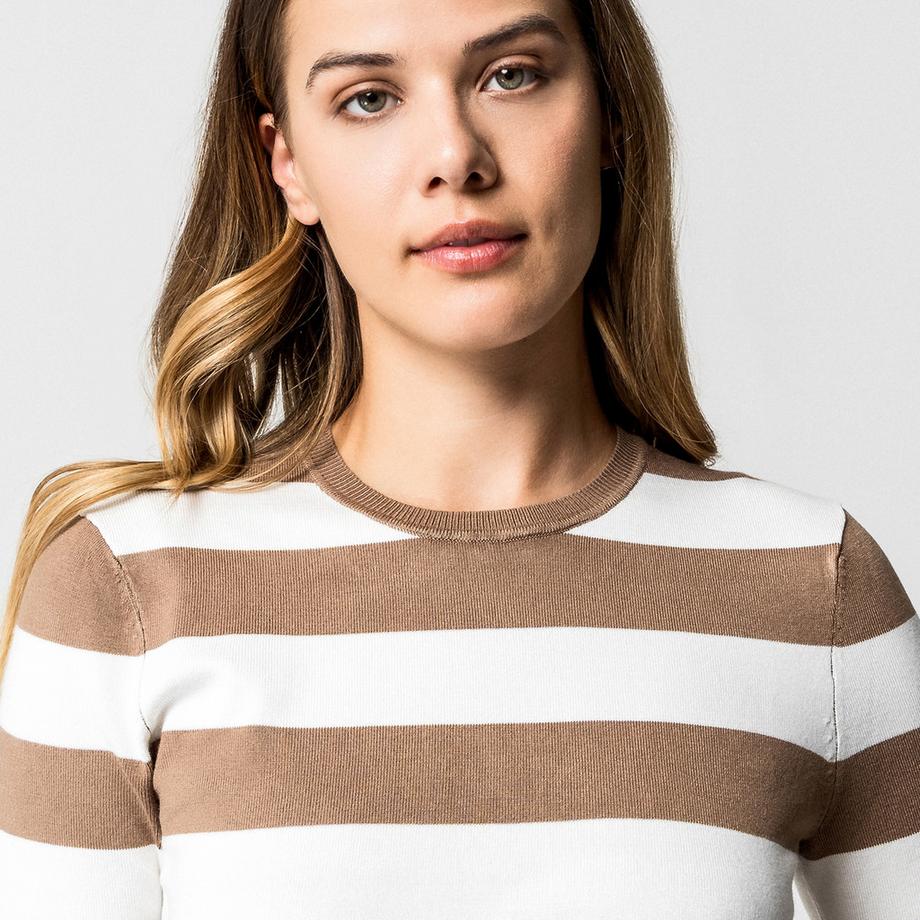 Manor Woman Pullover Manches Courtes Col Rond  