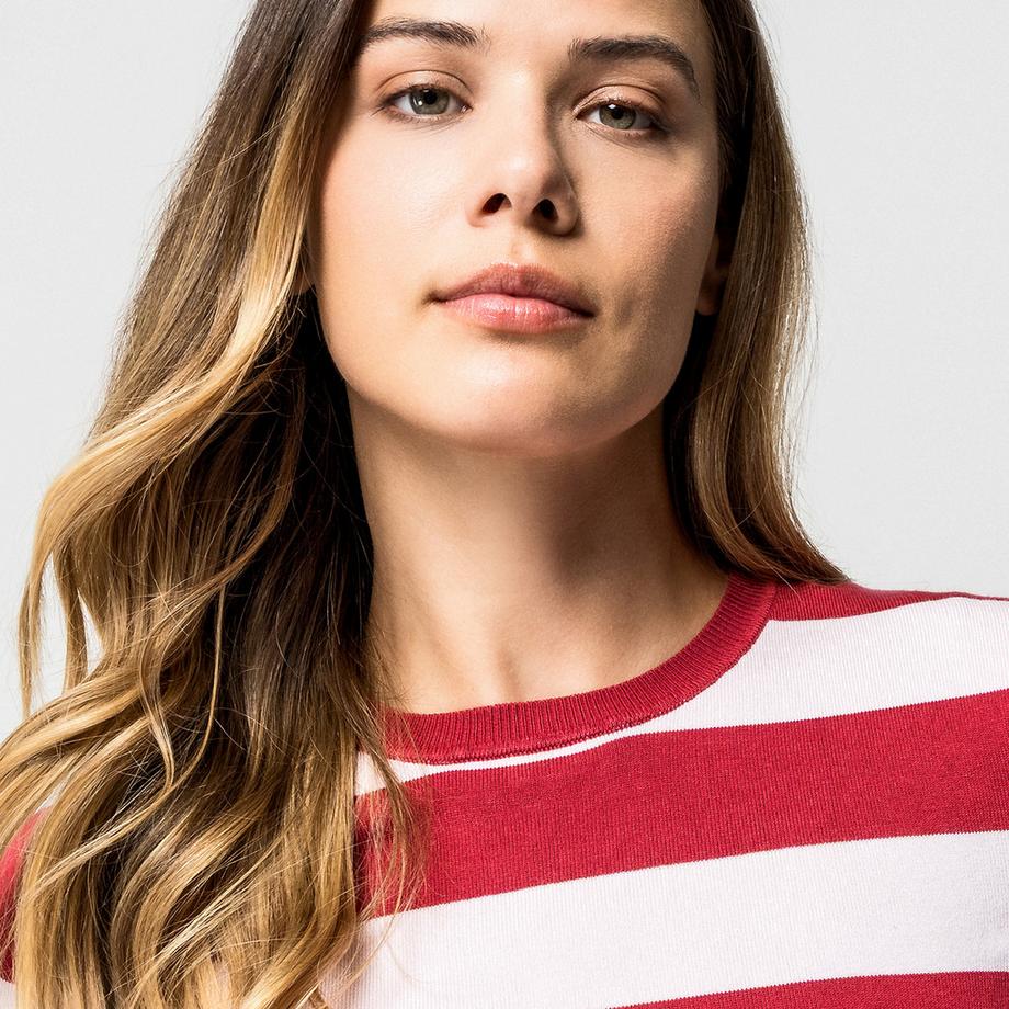 Manor Woman Pullover Manches Courtes Col Rond  