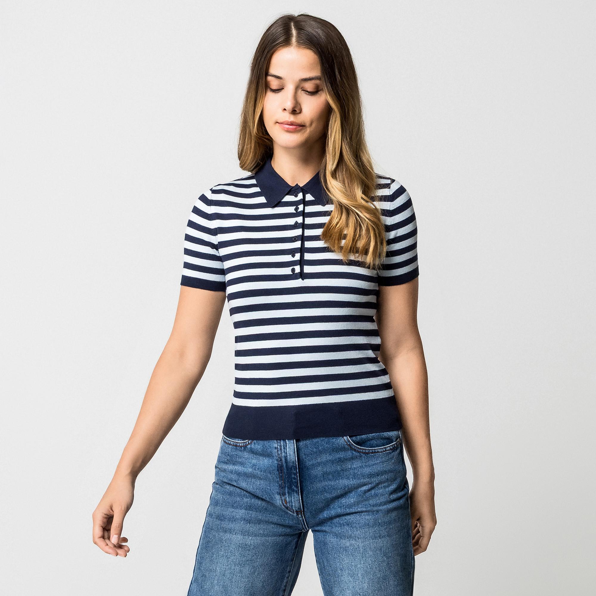 Manor Woman Poloshirt kurzarm  