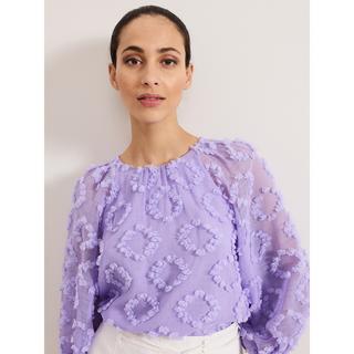 Phase Eight Shayla Diamantmuster Bluse  