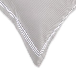 Manor Ventidue Federa in raso a righe  