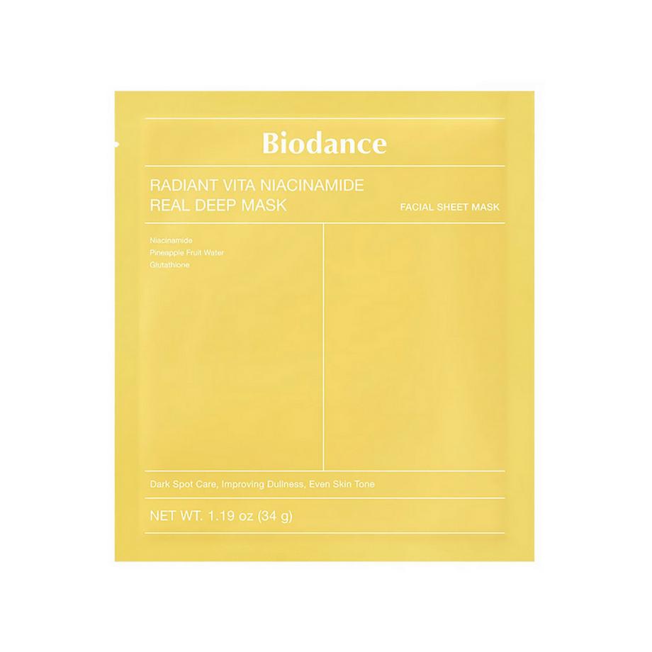 Biodance  Radiant Vita Niacinamide Real Deep Mask Set 