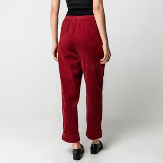 Manor Woman Pantalon en velours côtelé Regular Fit  