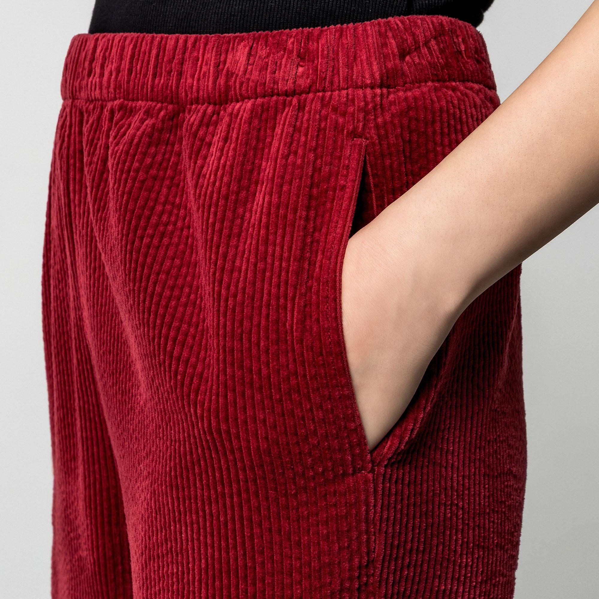 Manor Woman Pantalon en velours côtelé Regular Fit  