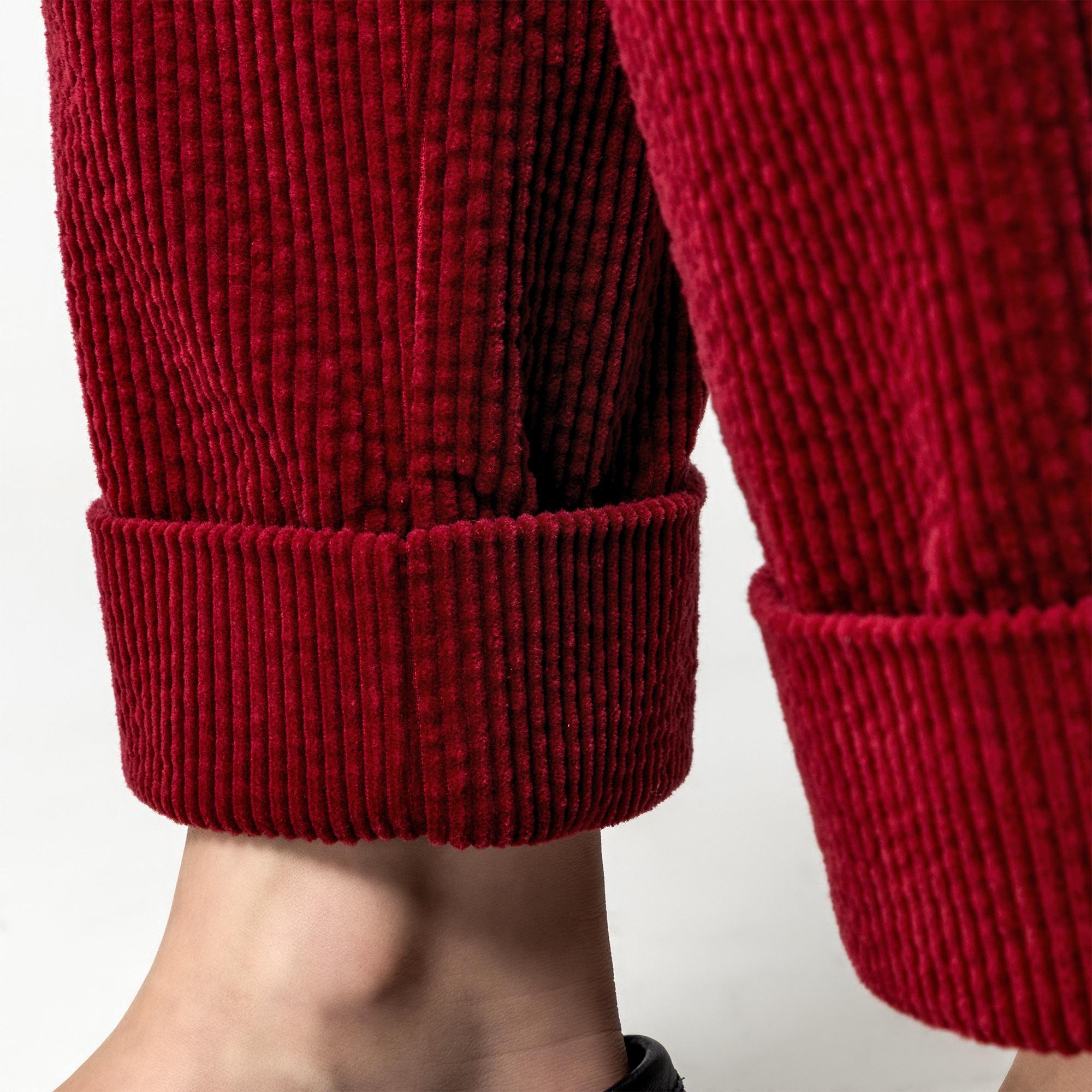 Manor Woman Pantalon en velours côtelé Regular Fit  