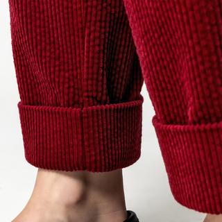 Manor Woman Pantalon en velours côtelé Regular Fit  