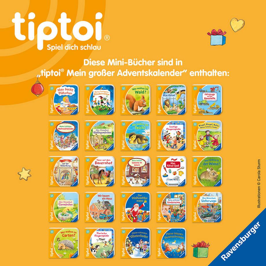 tiptoi  Adventskalender, deutsch 