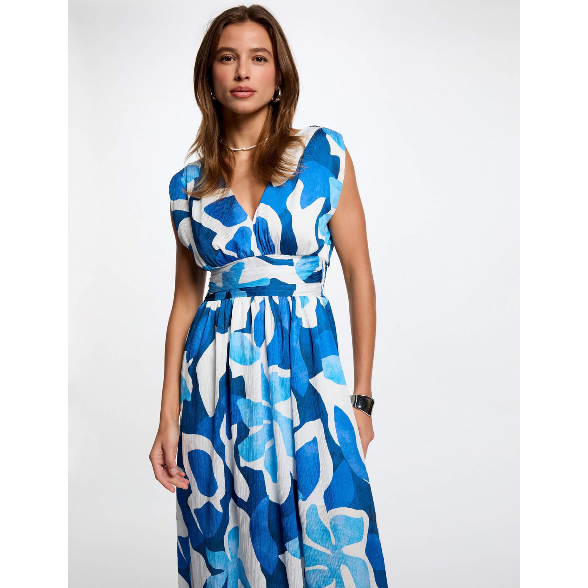 MORGAN Abito Lungo Stampa Floreale  