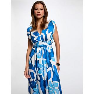 MORGAN Abito Lungo Stampa Floreale  