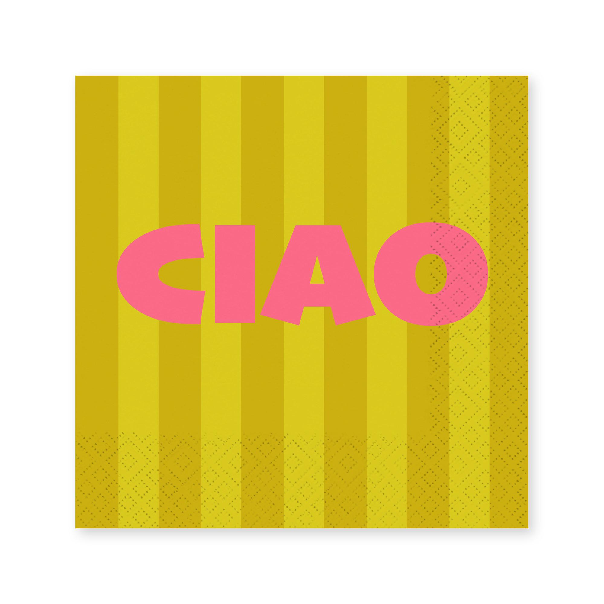 A la Carte Papierservietten, 20 Stück Ciao 