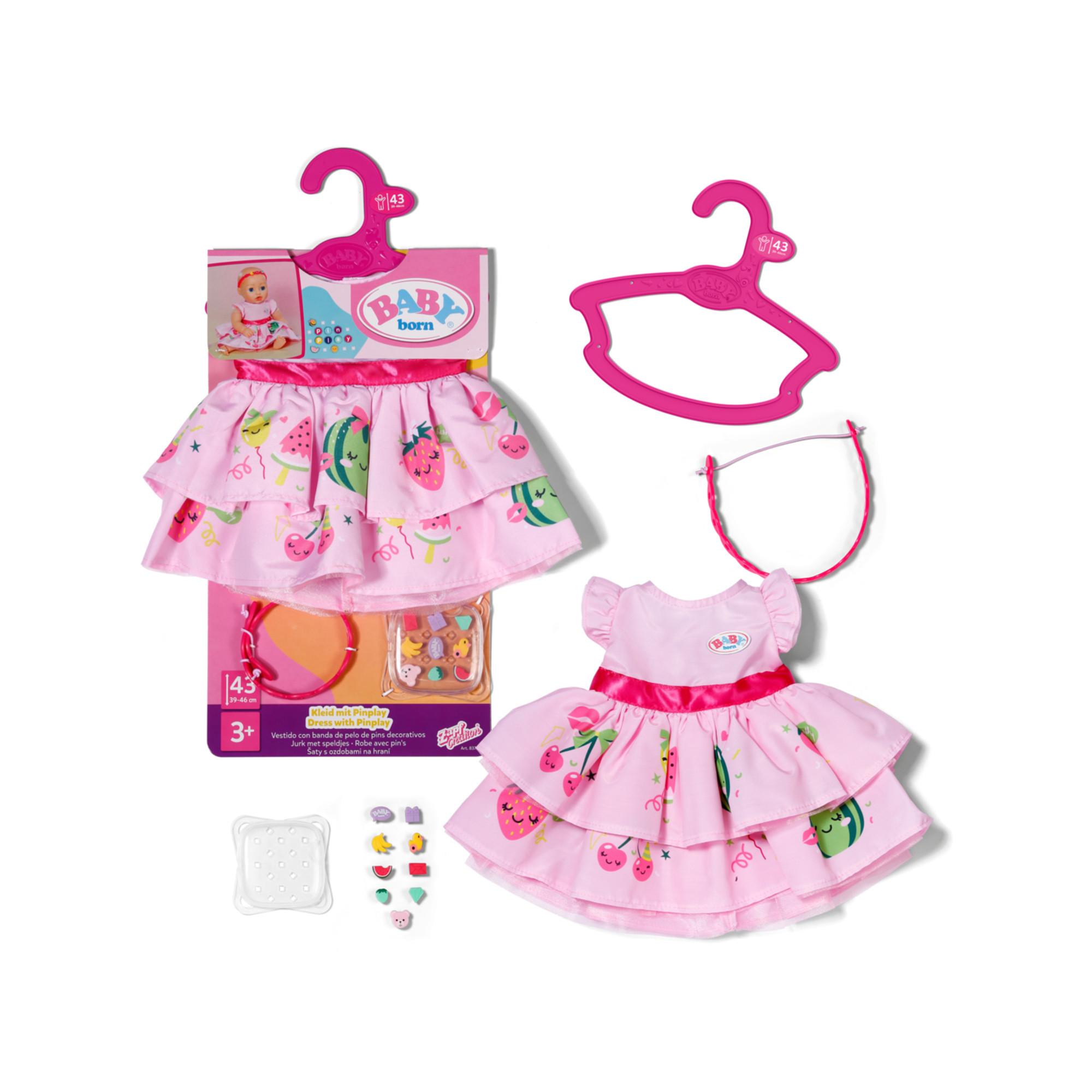 Zapf creation  Robe Baby Born avec Pinplay 