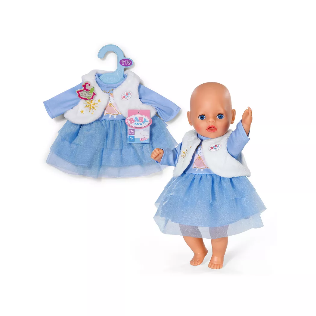 Zapf creation - Baby Born Winterkleid, Multicolor