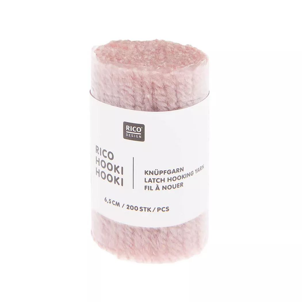 RICO-Design - Fil à nouer, 6.5CM, Lilas Foncé