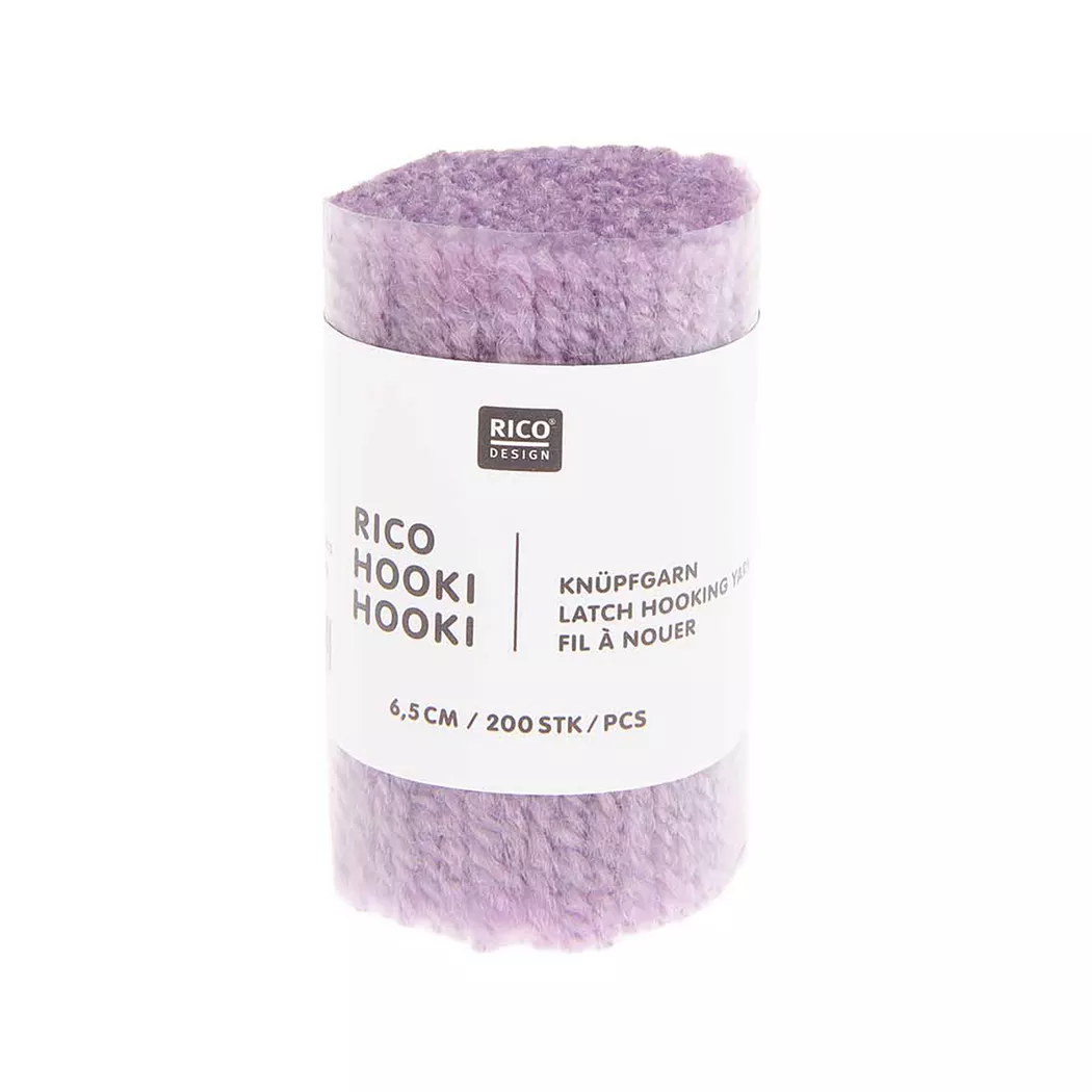 Rico Design Rico Hooki Hooki Knüpfgarn Flieder