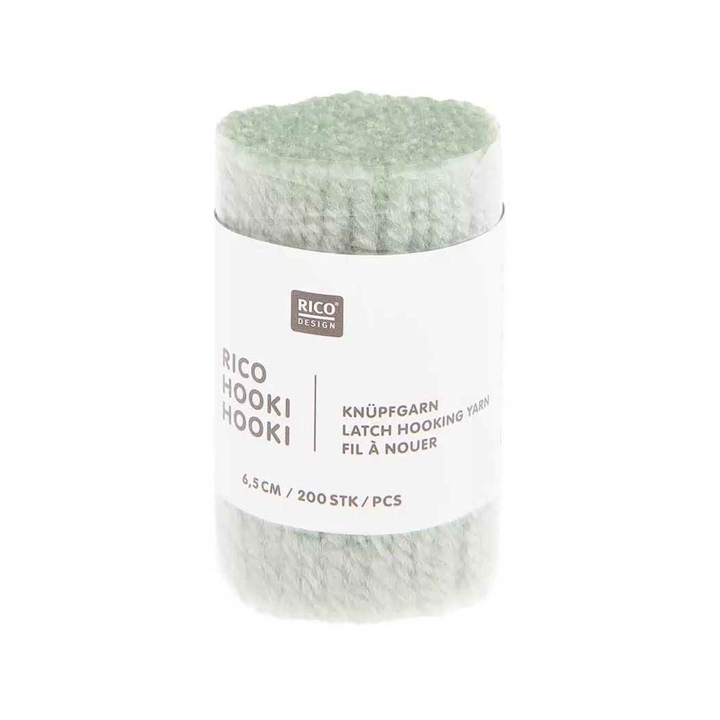 Rico Design Rico Hooki Hooki Knüpfgarn Mint