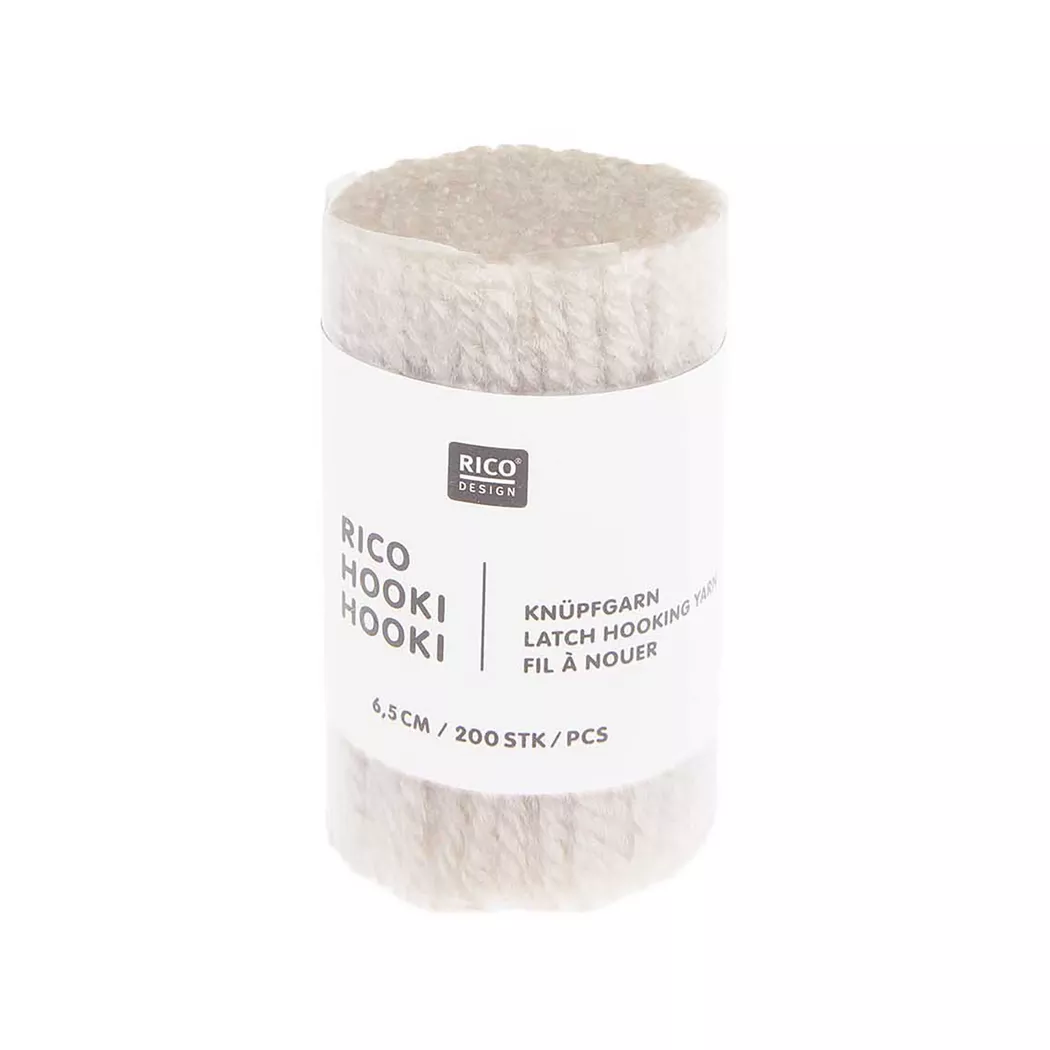 Rico Design Rico Hooki Hooki Knüpfgarn Staub