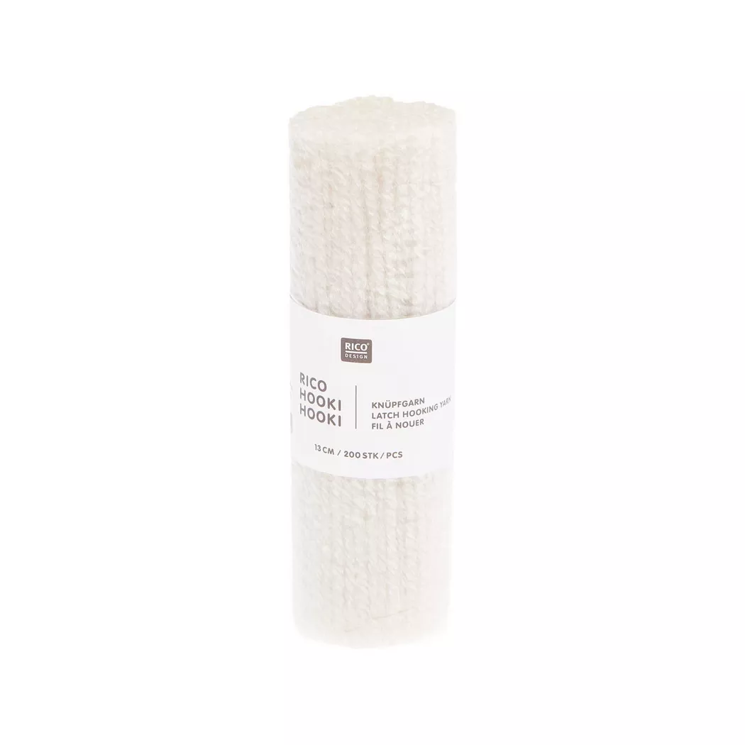 Rico Design Rico Hooki Hooki Knüpfgarn Offwhite