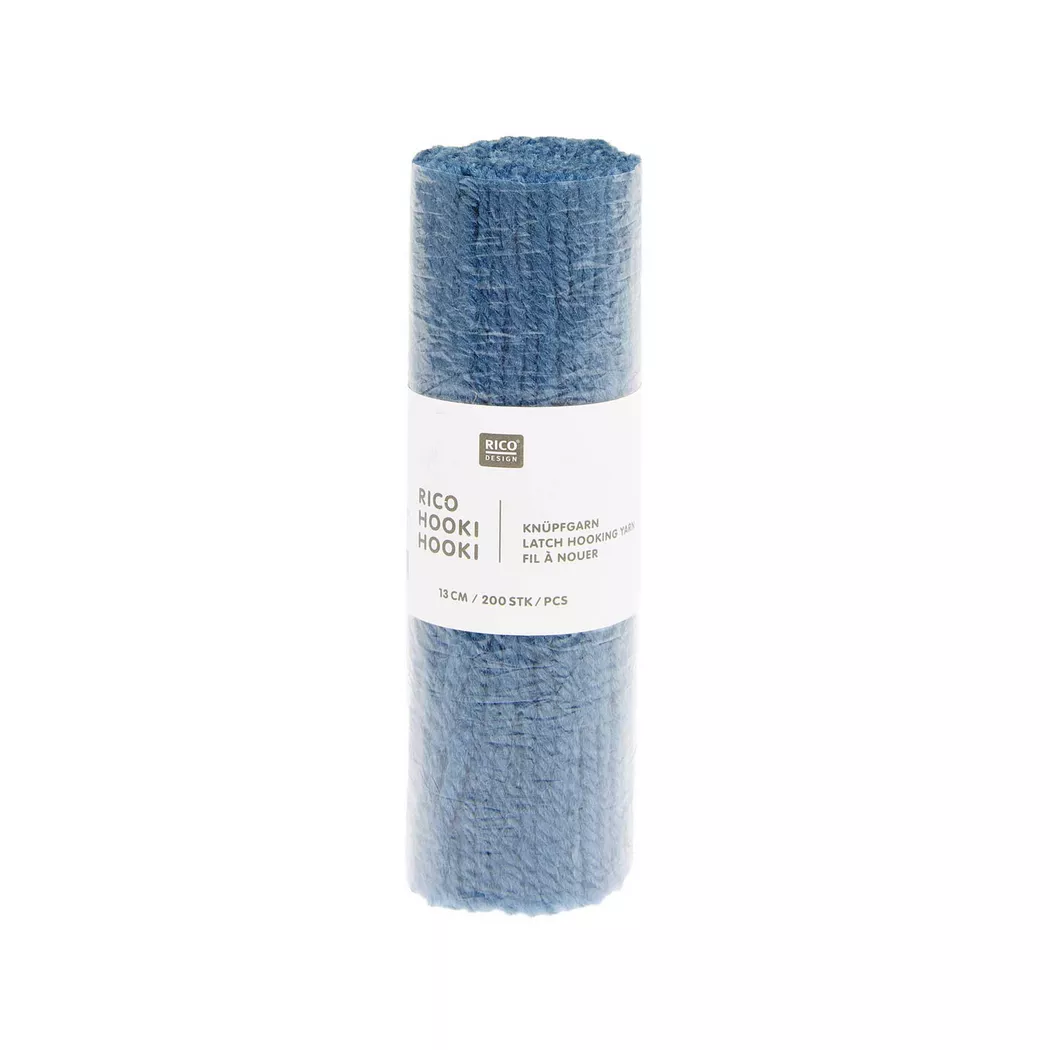 Rico Design Rico Hooki Hooki Knüpfgarn Ozean Blau