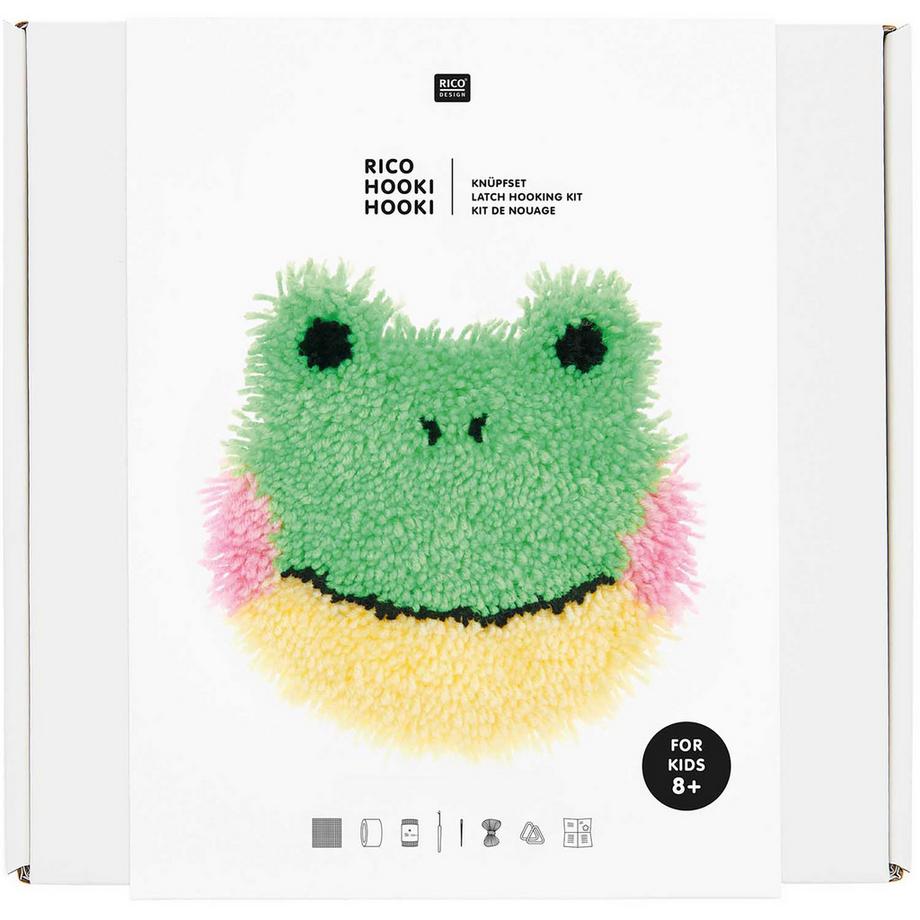 RICO-Design Kit de nouage Tapisserie Grenouille 