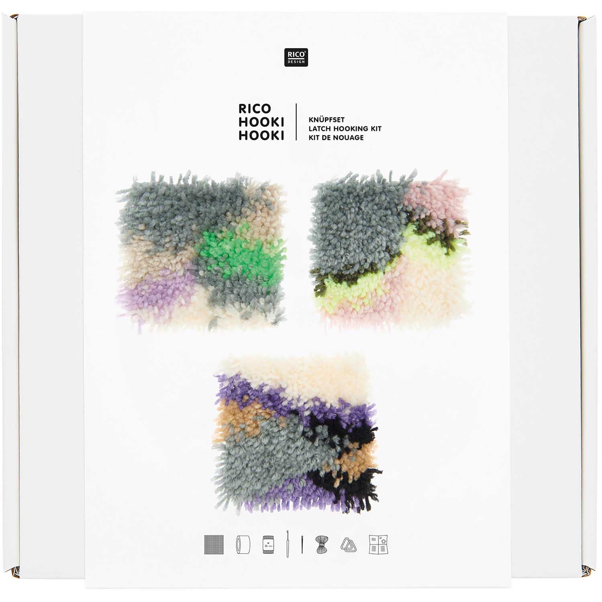 RICO-Design Kit per annodare Immagine Murale Foto di Marmo 