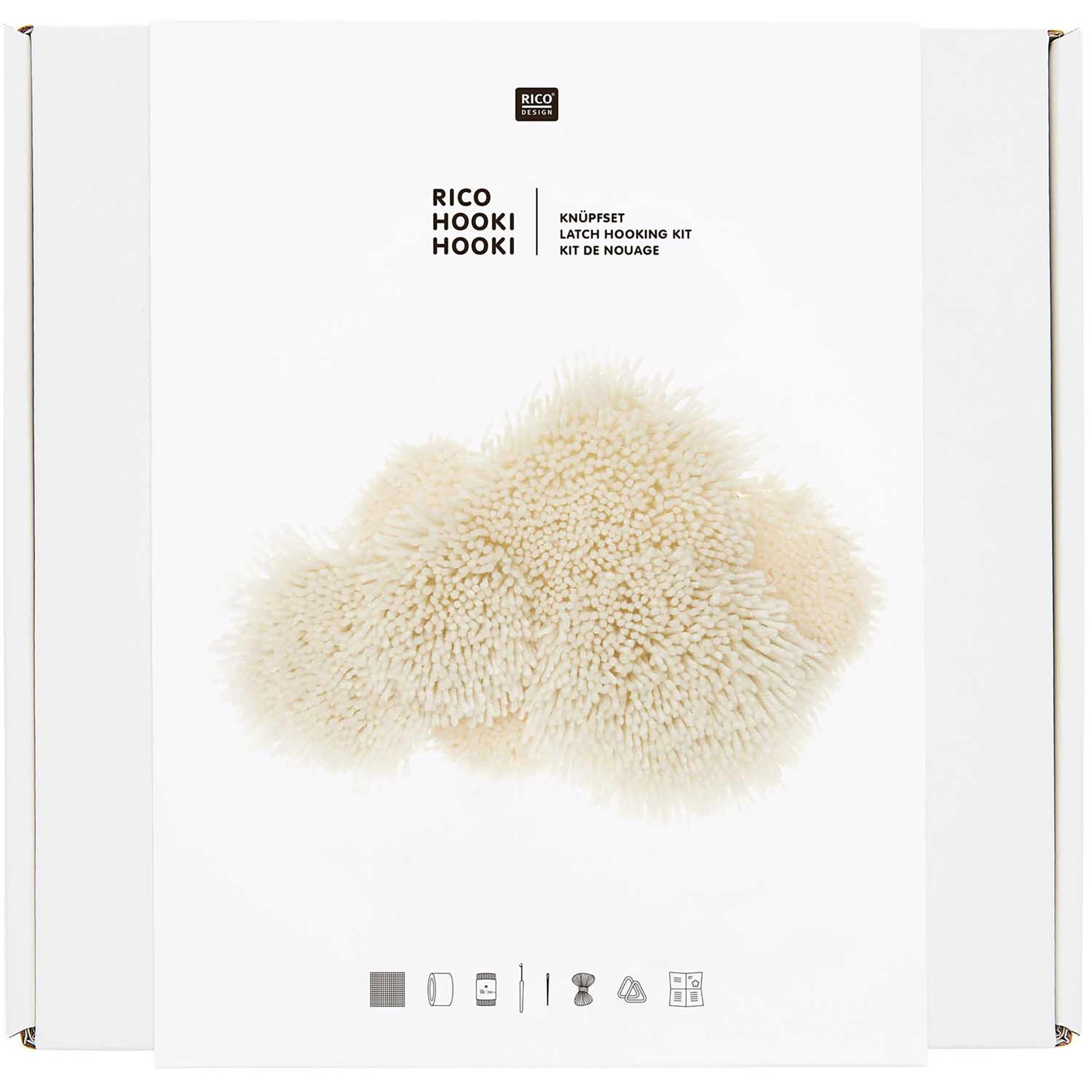 RICO-Design Kit per annodare Arazzo Nuvola 