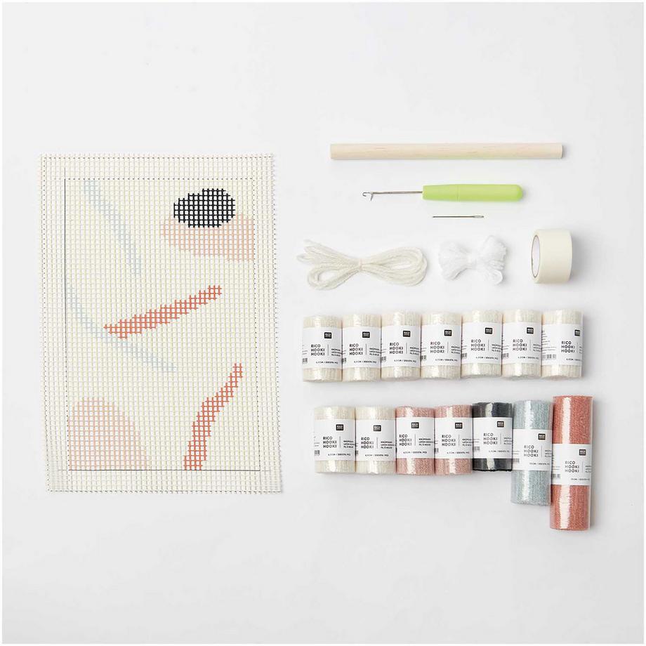 RICO-Design Kit de nouage Tapisserie Pierres 