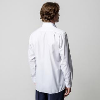 Manor Man Gestreiftes Langarmhemd  