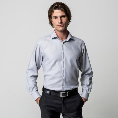 Manor Man Camicia Fantasia Classic Fit Maniche Lunghe  