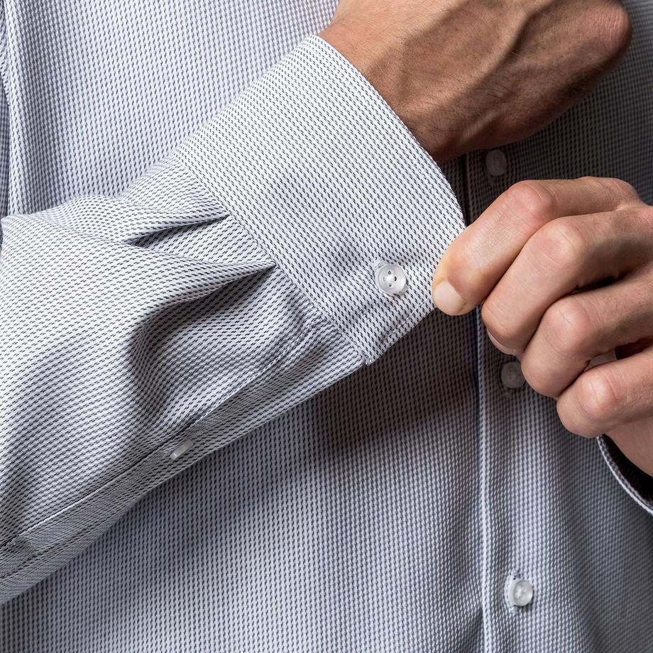 Manor Man Camicia Fantasia Classic Fit Maniche Lunghe  