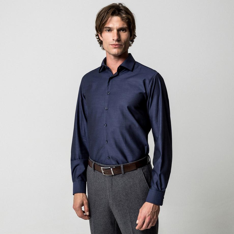 Manor Man Classic Fit Langarmhemd  