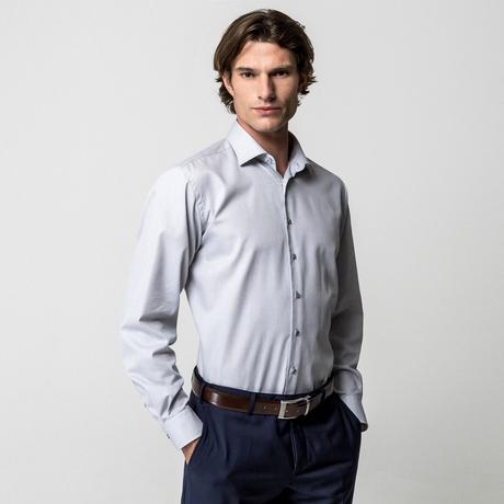 Manor Man Camicia a maniche lunghe Classic Fit  