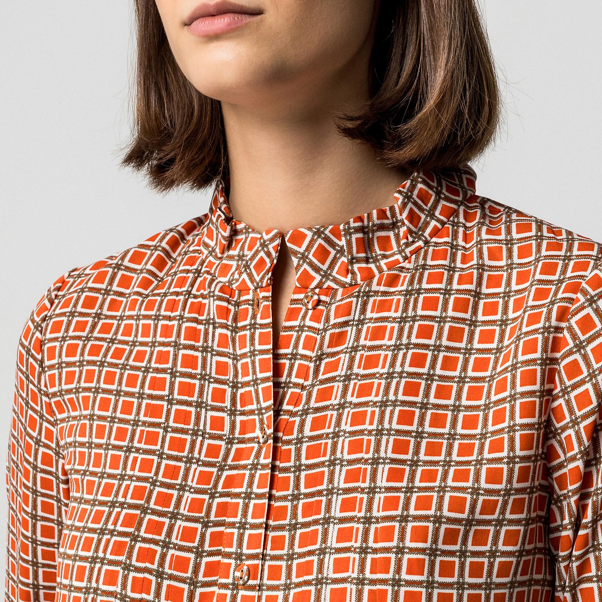 Manor Woman Mini Abito Collo Coreana con Volant  