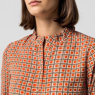 Manor Woman Mini Abito Collo Coreana con Volant  