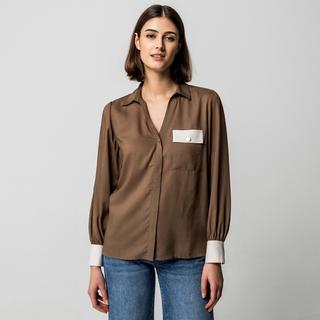 Manor Woman Bluse mit Kontrastdetails  