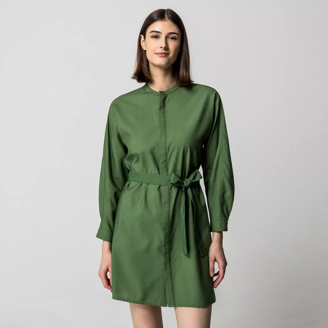 Manor Woman - Freizeitkleid, für Damen, Grün Größe 36