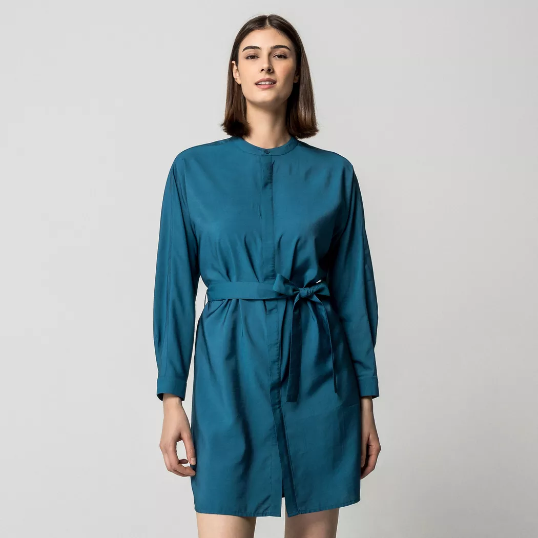 Manor Woman - Freizeitkleid, für Damen, Stahlblau, Größe 46