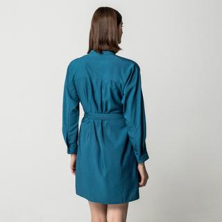 Manor Woman Freizeit Mini Kleid mit Bindegürtel  