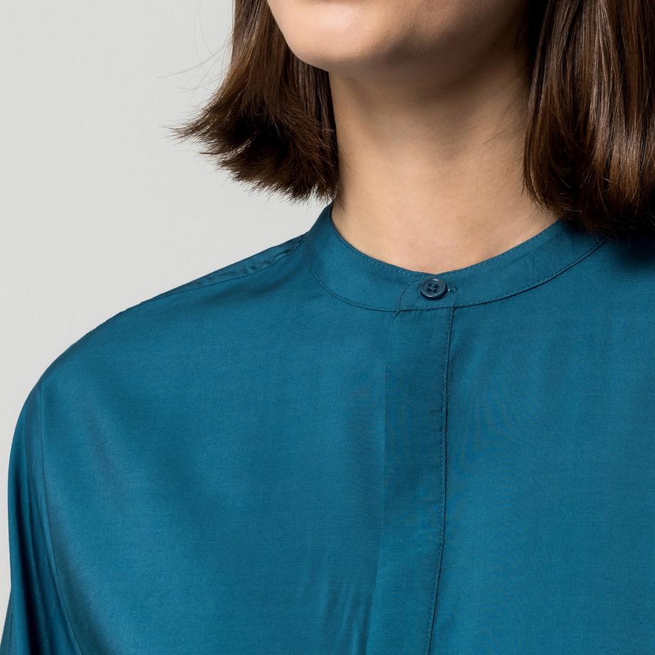 Manor Woman Abito Corto Casual con Cintura da Annodare  