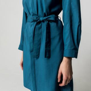 Manor Woman Freizeit Mini Kleid mit Bindegürtel  