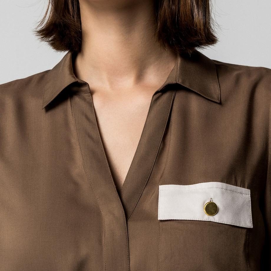 Manor Woman Robe Chemise Loisirs Coupe Droite  