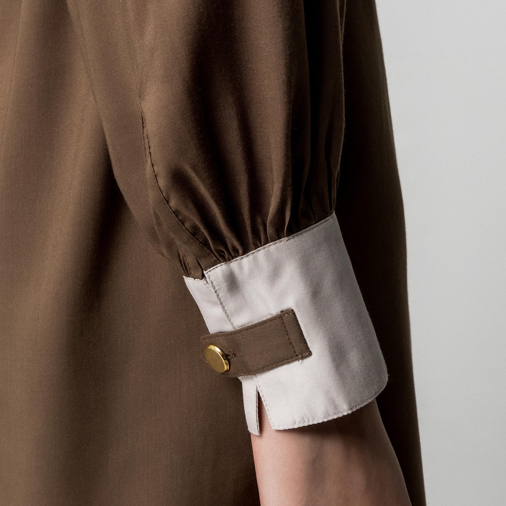 Manor Woman Abito Casual Maniche Lunghe Collo Polo  